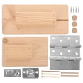 thumbnail image 4 of Shisuyan 1 Ensemble de Poignée de Porte de Sauna Poignée de Porte en Bois Remplacement Poignée de Porte de Sauna Pratique, 4 of 8