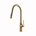 thumbnail image 6 of Houzer KEV-151-MB Matte Black Stainless Steel Single Hole Kitchen Sink Faucet with Pull Down Sprayer, 6 of 9