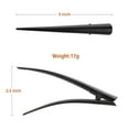 thumbnail image 3 of Large Long Alligator Hair Clips for Styling Salon Sectioning, 5 inch Rust-Proof Durable Non-Slip Duckbill Metal Clips for Women Thick and Thin Hair (6 Pack) Black, 3 of 5