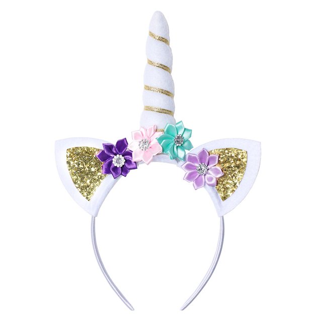 Disney Navidad Mickey Mouse orejas diadema lentejuelas lazos para el cabello para mujeres Festival diadema princesa niñas accesorios para el cabello fiesta Gao Jinjia LED