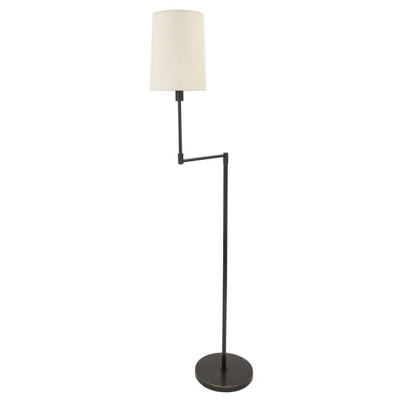 House of Troy Wolcott Swing Arm Floor Lamp in Oil Rubbed Bronze