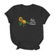 thumbnail image 4 of Camiseta suelta con estampado elegante para mujer Blusa de manga corta con cuello redondo Tops casuales OAVQHLG3B Store lin121212, 4 of 4