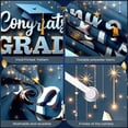 thumbnail image 4 of Pink Theme Graduation Banner Graduation Cap Design Congrats Display Pink Balloons Gold Stars Grad Backdrop for Graduation Party College Graduation Graduation Photo Shoot, 4 of 9