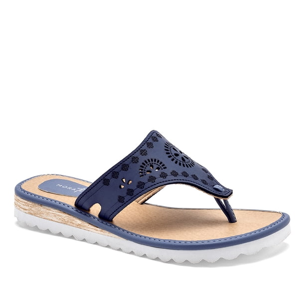 SANDALIA PLANA MORA TIERRA AZUL 132514
