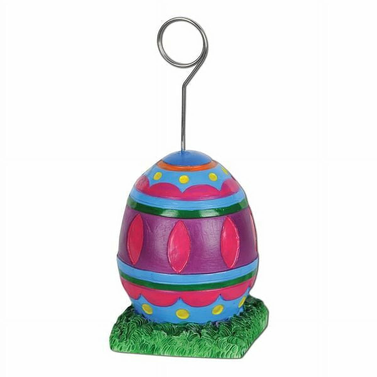 Easter Egg Photo Balloon Holder 6 Oz - 6 Pack