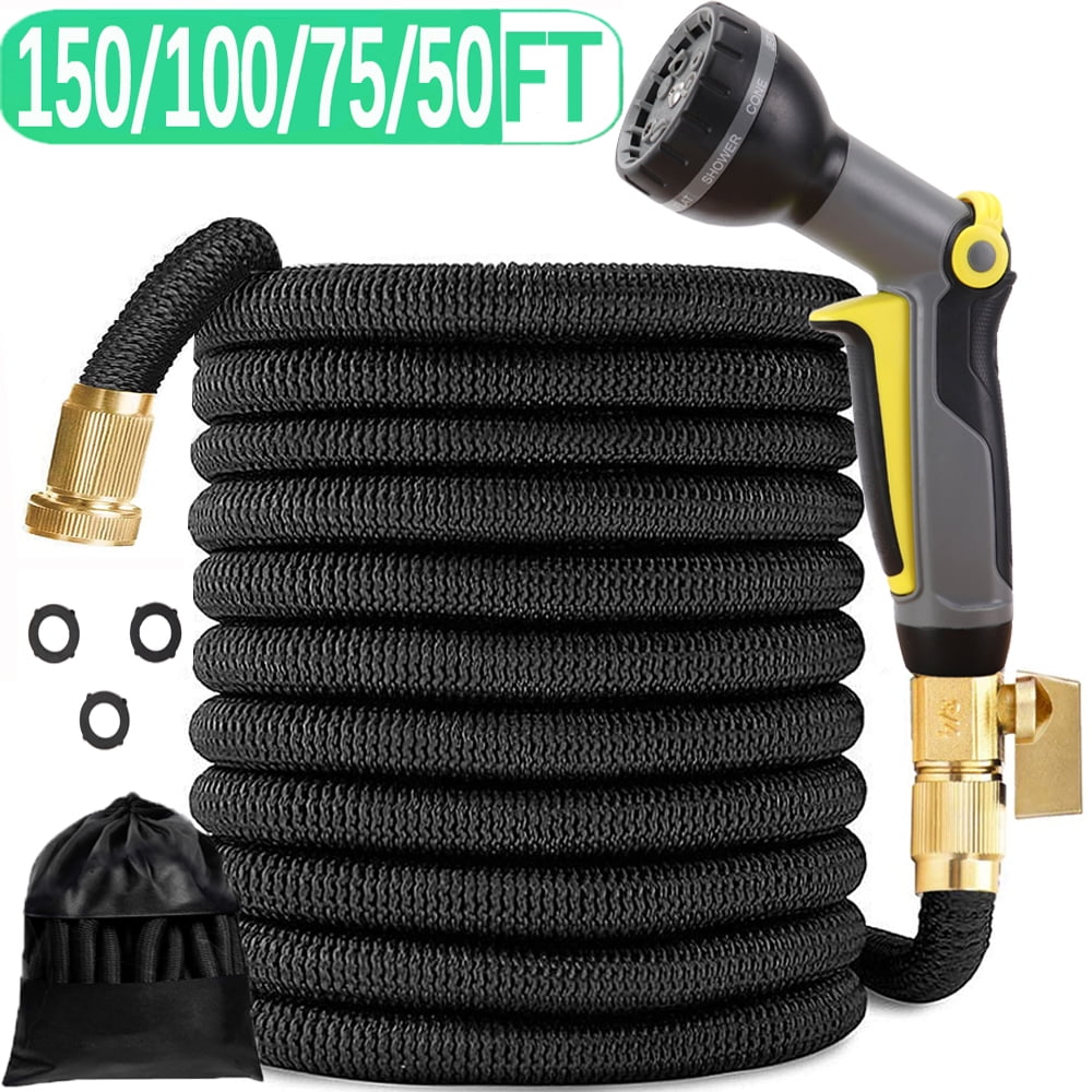 Kalgaden 50/75/100/150ft Expandable Garden Hose,Leakproof Flexible