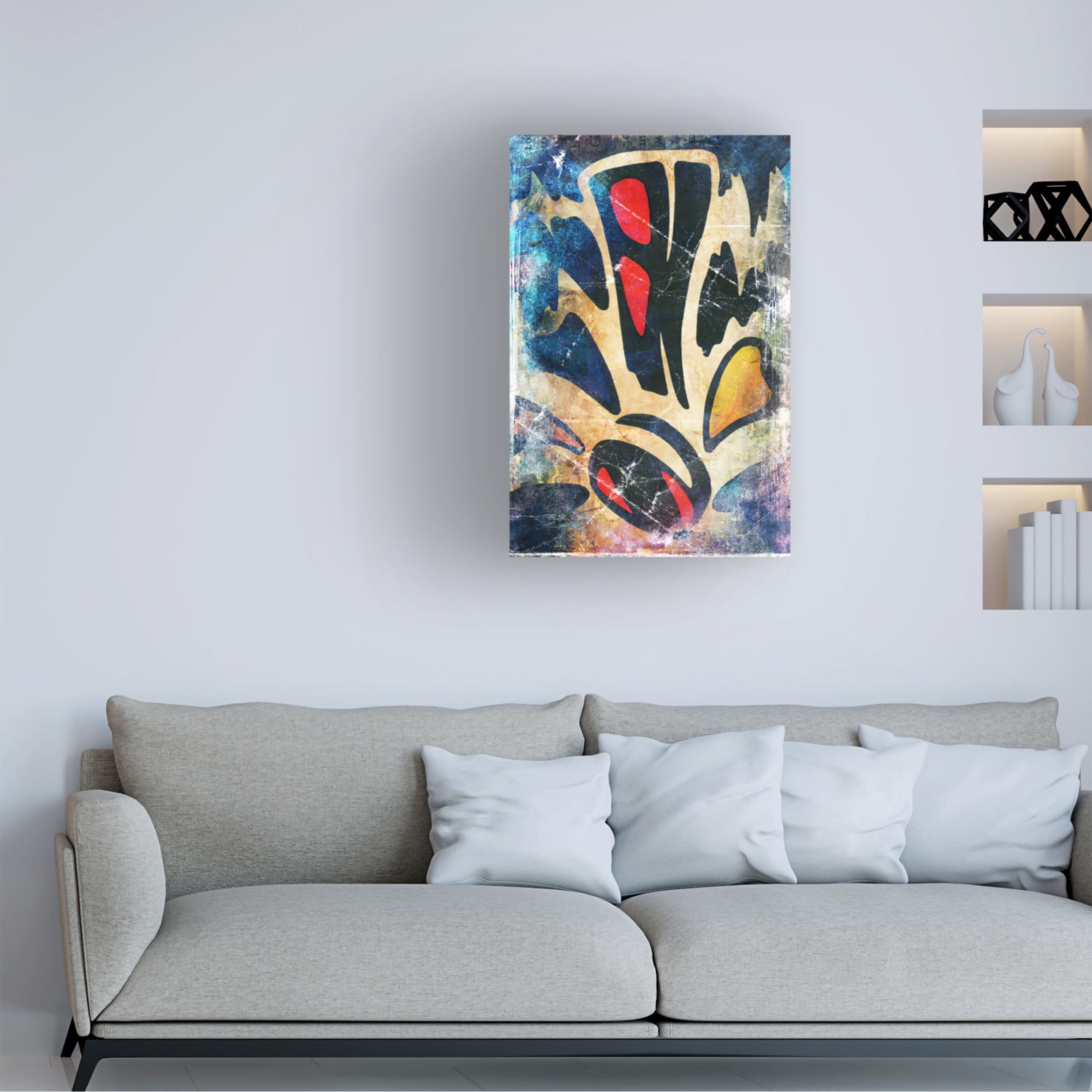 Trademark Fine Art Rafal Kulik  The abstraction Canvas Wall Art