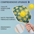 thumbnail image 2 of Pickleball Paddles Set Of 2, Fiberglass Surface, Daisy Floral Print, 4 Balls & Bag, 2 of 5