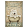 thumbnail image 3 of 1000 Piece Wooden Jigsaw Puzzle – Samoye Wash Your Paws – Funny Samoyed Dog Puzzle for Adults – Relaxing Brain Teaser & Whimsical Home Décor, 3 of 8