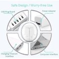 thumbnail image 3 of Double Bilateral Electric Breast Pump Milker Suction Large Automatic Massage Postpartum Milk Maker 26s, 3 of 4