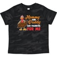 thumbnail image 3 of Inktastic Thanksgiving Mommy Daddy Thankful for Me Boys or Girls Toddler T-Shirt, 3 of 5