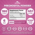 thumbnail image 2 of Zazzee PREGNOSITOL Powder – 6 Month Supply – 180 Servings – 2000 mg Myo-Inositol + D-Chiro Inositol 40:1 Fertility Blend – Includes Free Scoop for Exact Dosage – Fertility & Reproductive Health Suppo, 2 of 11
