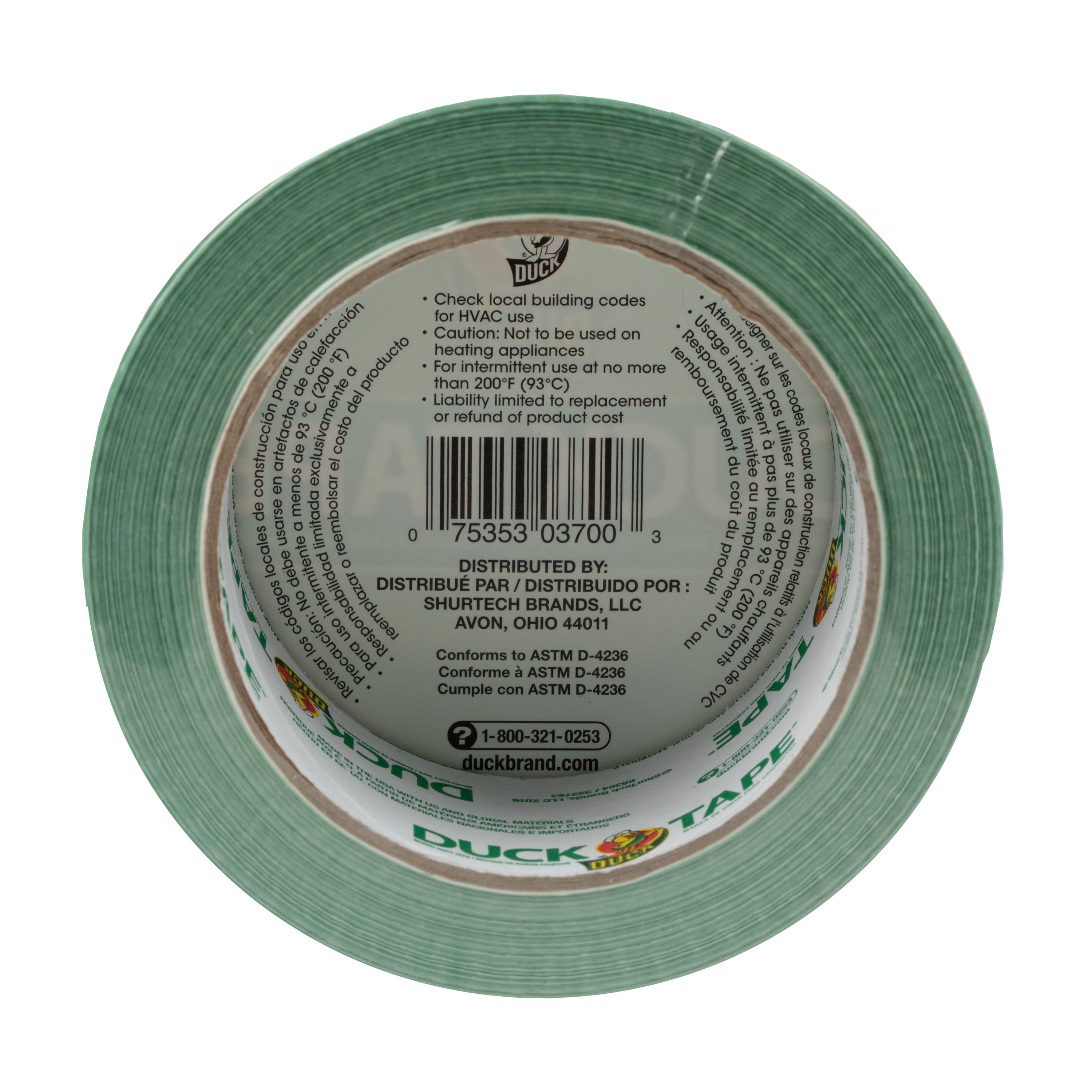 Scotch 1.88 in. x 20 yds. Green Duct Tape (Case of 6) 920-GRN-C - The Home  Depot