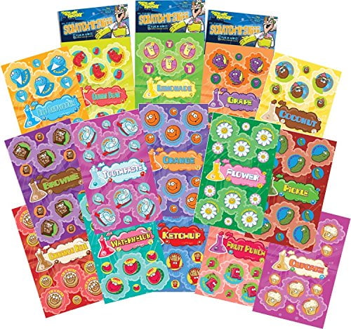 Wacky Whiffer Whiffers Matte MAX SCENT Scratch and Sniff Stickers Brand NEW Sweet Cherry Frosting Sniff Stickers