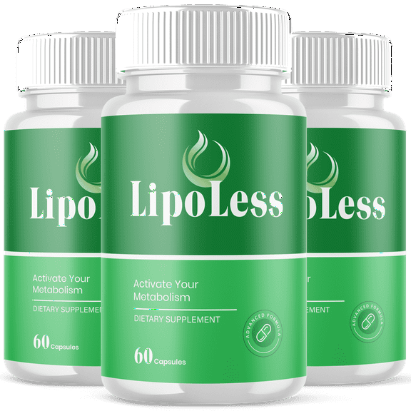 LipoLess Advanced Formula Pills Supporting Energy and Healthy Lifestyle Lipo Less 180 Capsules