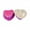 G, variant on pdqouc 10 Pcs Heart Shaped Aluminum Foil Cake Pan Disposable Heart Shaped Cake Pans Love Cupcake Topper for Valentine's Day Mother's Day Wedding Party