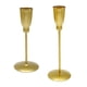 thumbnail image 4 of Candelabro de hierro de 2 piezas, candelabro de pilar, candelabros para velas cónicas para fiesta de regalo de inauguración, comedor Oro, 4 of 9