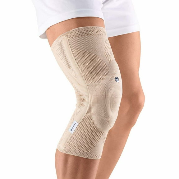 Bauerfeind - GenuTrain P3 - Knee Support - for Misalignment of The Kneecap- Black, Right Knee, Size 5