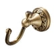 thumbnail image 4 of Gancho para toalla o bata de baño de latón estilo antiguo, colgador de ropa montado en la pared. Bronce, 4 of 9