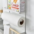 thumbnail image 3 of Magnetic Sticker Storage Refrigerator Shelf Kitchen Spice Paper Towel Cling Film Hanger, 3 of 6