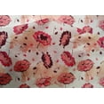 thumbnail image 5 of oneOone Cotton Silk Peach Fabric Florals Dress Material Fabric Print Fabric By The Yard 42 Inch Wide, 5 of 6