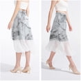 thumbnail image 4 of Marble Chiffon Summer Beach Dress for Women with Polyester Straps, 4 of 6