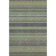 thumbnail image 2 of Addison Rugs Mayfield Washable Transitional Stripes Sage Rectangle Rug, 9' x 12', 2 of 6