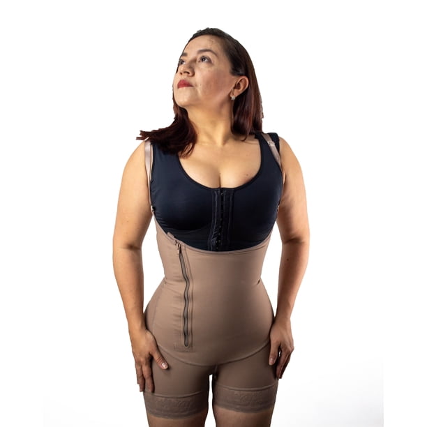 Faja Moldeadora con Zíper Lateral - Ref 7052 Mocha XL/38