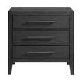 thumbnail image 2 of Picket House Furnishings Armes 3-Drawer Nightstand in Black, 2 of 3
