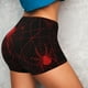 thumbnail image 4 of Fotbe Red Spider On The Web Shorts Sin Costuras – Shorts Deportivos de Cintura Alta para Mujer, Elásticos para Gimnasio, Yoga, Running o Ciclismo-Small, 4 of 8
