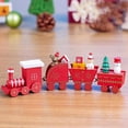 thumbnail image 2 of 4x Adornos de Madera para Árbol de Navidad Sunnimix Mini Casas de Pueblo Colgantes, 2 of 8