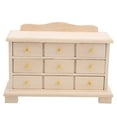 thumbnail image 1 of Fdit Modèle de Cabinet Jouet, Cabinet Miniature, Cabinet Miniature 1:12 Triple Commode Meuble Modèle Accessoires de Maison de Poupée, 1 of 8