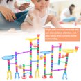 thumbnail image 3 of Course Bricolage Assembler Enfants Enfant Course Marbrée Labyrinthe Piste Blocs Jouets Éducatifs, 3 of 7