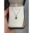 5 Carat Natural Oval Cut Emerald in Gold Plated Jewelry Birthday Gift ...