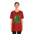 thumbnail image 3 of Unisex Streetwear Jersey Short Sleeve Tee Oh Deer Christmas is here, 3 of 9