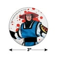 thumbnail image 3 of Mortal Kombat Klassic Raiden Character Kitchen Refrigerator Locker Button Magnet, 3 of 6