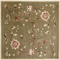 thumbnail image 4 of SAFAVIEH Lyndhurst Milo Floral Border Area Rug, Green/Multi, 4' x 6', 4 of 4