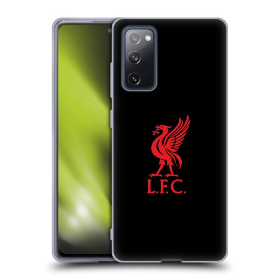 Head Case Designs Officially Licensed Liverpool Football Club Liver Bird Red Logo On Black Soft Gel Case Compatible with Samsung Galaxy S20 FE / 5G