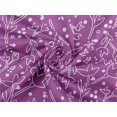 thumbnail image 6 of oneOone Rayon Purple Fabric Florals Sewing Fabric By The Yard Printed Diy Clothing Sewing Supplies 56 Inch Wide, 6 of 6