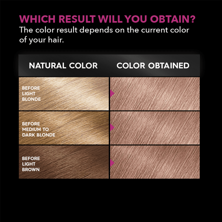 Garnier Olia Oil Powered Permanent Hair Color 8.22 Medium Rose Gold