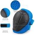 thumbnail image 4 of Kit de protección para casco para niños, kit de protección para rodillos de bicicleta, casco ajustable para niños, coderas, rodilleras, muñequeras, juego de protección para niños, monopatín deportivo, bicicleta, patín JM, 4 of 5