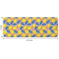 thumbnail image 7 of Yellow Lemon Fruit Leaves Pink Pattern Kitchen Rug Mat,Kitchen Runner Rugs Non Skid Washable,Decorative Kitchen Floor Mats for Kitchen,Sink,Laundry,17"x47.2", 7 of 7