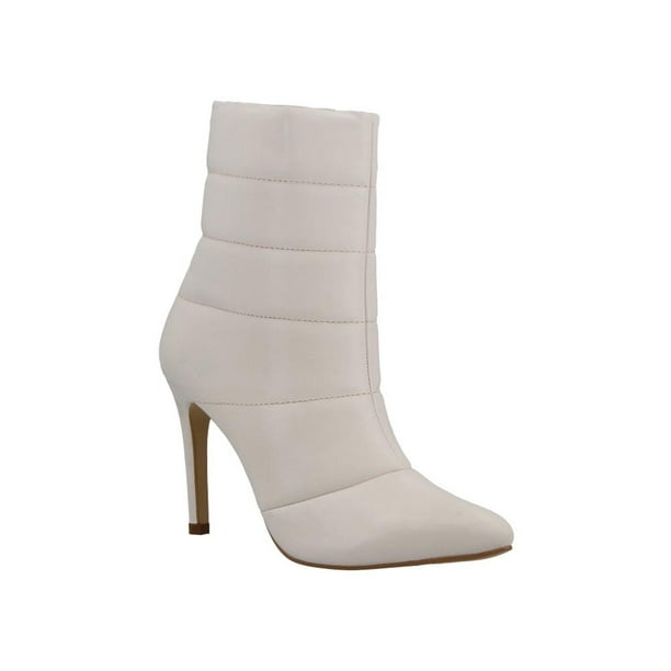 Botas de Vestir HEAD OVER HEELS Dama Tacón Puntiagudas Latte Talla 22/27 M
