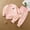 Pink, variant on TAIAOJING Kids Clothes Girls Summer Baby Warm Underwear Set Autumn And Winter Children's Baby Homewear Pajamas With Wool Thickened High Waist Belly Care Baby Long Sleeve Pajams 18-24 Months