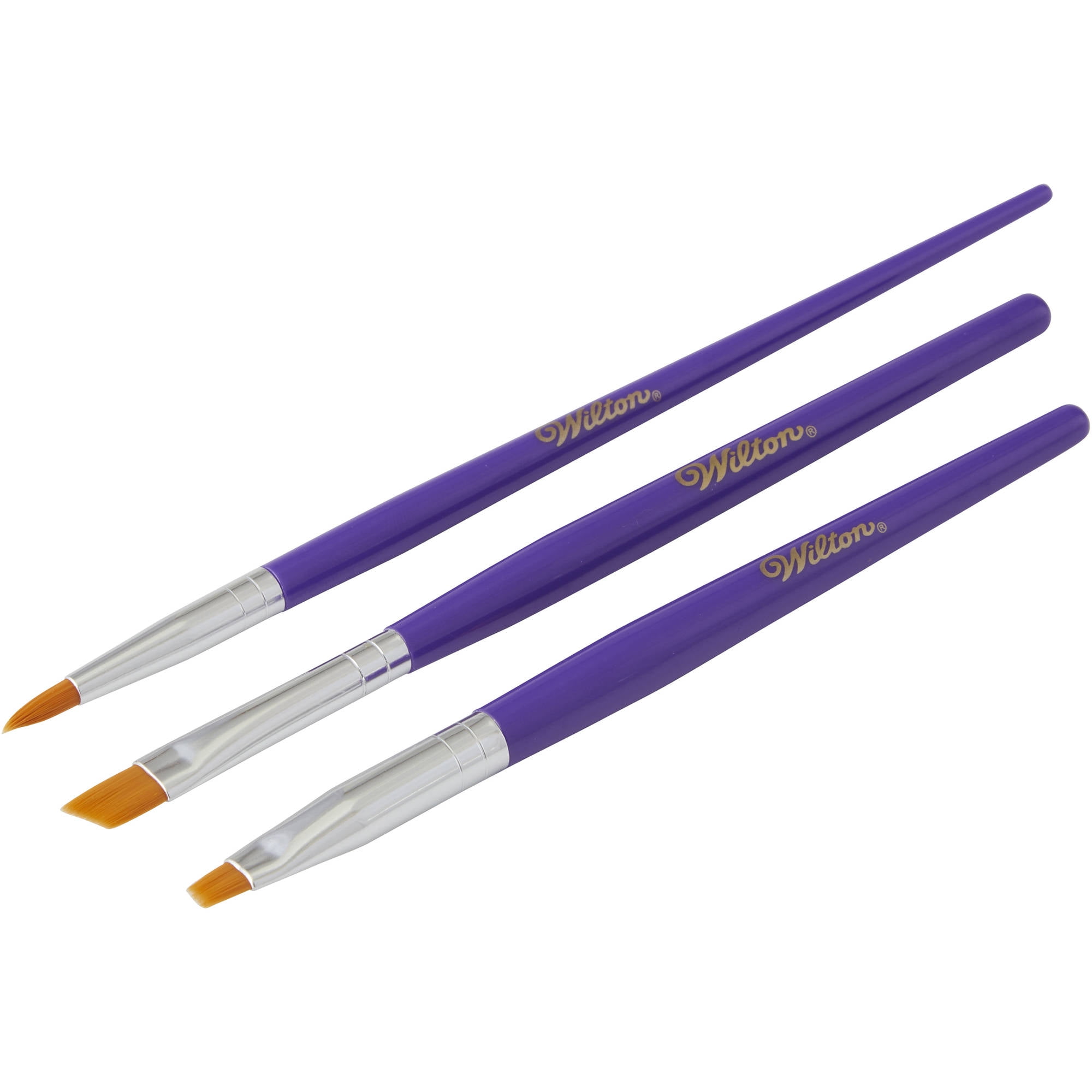 10 Pieces Cake Baking Brushes Food Paint Brush for Chocolate  Sugar Cookie Decoration Brushes Set Cookie Decorating Supplies with Fondant  and Gum Paste Tool (Purple): Home & Kitchen