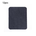 thumbnail image 2 of Billuyoard Pack of 12 Denim Patch DIY Decoration Repair Self-adhesive Set Jeans Clothing Pants Outside Patches Inside for Shirt Jacket Tela de costura y artesanía Negro 12.5*9.5 cm Billuyoard HA2627-09B, 2 of 6