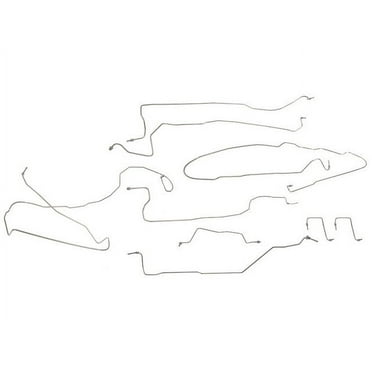 Brake Hydraulic Line Kit - Compatible with 2003 - 2006 Chevy Avalanche 1500 2004 2005