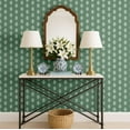 thumbnail image 4 of S4Sassy Modern Leaf Wallpaper Green Walls Covering, 25" x 120" Self-Adhesive Vinyl Wall Paper, Decorative Wallwrap, Easy DIY Wall Covering For Bedroom, Cabinets, Living Spaces, 4 of 9
