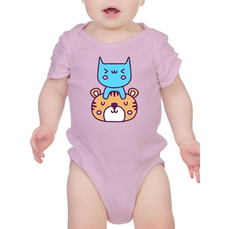 

Cute Cat And Tiger Bodysuit Infant -Image by Shutterstock 18 Months