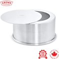 thumbnail image 3 of Crown Cheesecake Pan 7 Inch, 3" Deep, Removable Bottom Cake Pan, Heavy Duty, Pure Aluminum, Made in Canada, 3 of 8